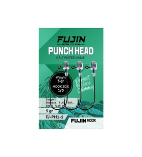 Fujin Punch Head Jig Head FJ-PH #1/0 5gr