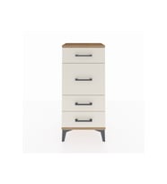 Arges Komodin 4 Çekmeceli 44x30x96 Çam-Aytaşı