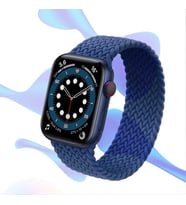 Apple Watch Ultra 49mm Kordon KRD-32 Large Hasır Örgü Dizayn