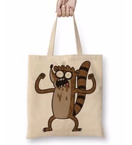 Regular Show Rigby Bez Çanta Uzun Saplı