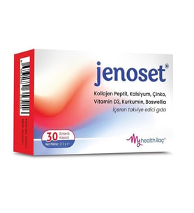 Jenoset Kollajen Peptit Kalsiyum 30 Kapsül