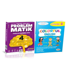 4. Sınıf Kolaydan Zora Sorularla Problemmatik  Ve Colorful English Grade 4