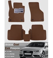 AUDİ A4 SEDAN (2008-2015) Uyumlu EVA Paspas Tam Set–Araca Özel,Su Geçirmez,Kolay Montaj