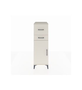 Kronos Dolap Tek Raflı 2 Çekmeceli Tek Kapaklı 44x59x134 Aytaşı-Aytaşı