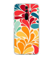 PrintiFy Xiaomi Redmi Note 8 Pro ile Uyumlu Retro Color 5  Kamera Korumalı Şeffaf  Kılıf