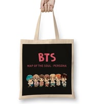Kpop Bts Chibi Map Of The Soul Persona Bez Çanta Uzun Saplı