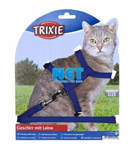 Trixie kedi göğüs tasma seti 22-42cm/10mm