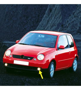 VW Lupo 1999-2006 Ön Sol Sis Farı 6H0941699A