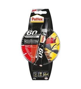 PATTEX 1994326 ÇOK AMAÇLI YAPIŞTIRICI 60 SN 20GR TÜP