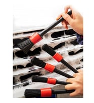 Detail Dash Brush Araba İç ve Dış Temizlik Fırça Seti 5 Adet Farklı Boyutlarda
