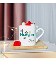 Hemşire ( Nurse Life ) Tasarımlı Ahşap Tabaklı Kişiye Özel Türk Kahvesi Fincanı