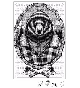 Urso 02 Puzzle 240 Parça Yapboz