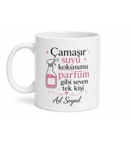 Temizlik Hastası Anneye Çamaşır Suyu Kokulu Tertemiz Kupa Bardak Hediye