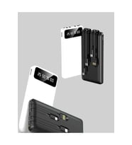 Kamp ve Seyahat İçin 20000mAh LED Işıklı Hızlı Şarj Powerbank