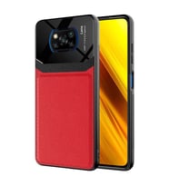 Xiaomi Poco X3 Kılıf Parlak TPU Emiks Kapak (Kırmızı)