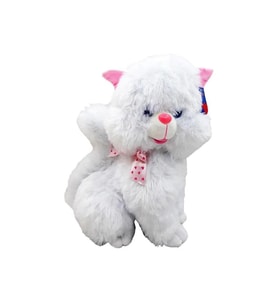 Peluş 50 Cm Sesli Oturan Tombul Kedi OYUN VE  UYKU ARKADAŞIM