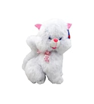Peluş 50 Cm Sesli Oturan Tombul Kedi OYUN VE  UYKU ARKADAŞIM