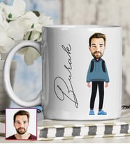 Kişiye Özel Karikatür Tasarım Kupa Bardak 95622