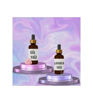 Gül Yağı 20 ml ve Lavanta Yağı 20 ml