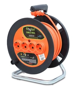 Bylion 3x2,5 TTR 50 metre kablolu Plastik Kablo Makarası