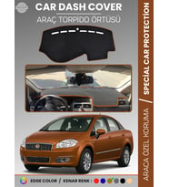 FIAT Linea (2007-2015) Torpido Örtüsü Ön Göğüs Koruma Torpido Koruma Tam Uyum Kaymaz Kolay Montaj