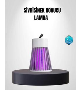 2000 Mah Şarjlı Sivrisinek Kovucu Lamba - Kimyasalsız, Güvenli Ve Taşınabilir