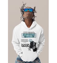 Tasarım Gojo Satoru Baskılı Unisex Oversize Anime Karakter Hoodie