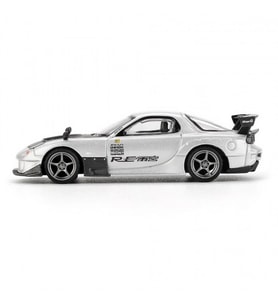 1/64 Mazda RX-7 RE-Amemiya Silver Metallic