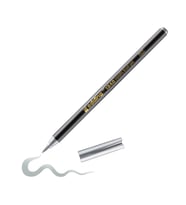 Edding 1340 Brushpen Fırça Uçlu Kalem METALİK GÜMÜŞ 