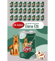 Enjoy Dana Etli Köpek Konservesi Sos İçinde Et Parçacıklı 400 Gr x24