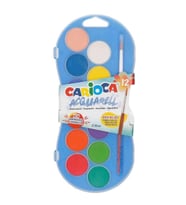 CARIOCA 42404 30MM WATERCOLORS - SULU BOYA 12 RENK