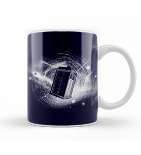 Tardis Kupa Bardak Porselen
