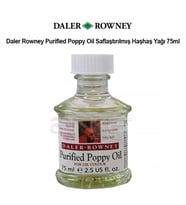 Daler Rowney Purified Poppy Oil Saflaştırılmış Haşhaş Yağı 75ml