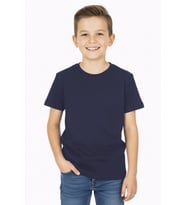 Erkek Çocuk Geniş Kalıp T-Shirt 12-16 Yaş 12559 MODANINO (Koyu Lacivert)