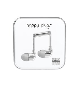 Happy Plugs Kulaklık 7736 Gümüş Parlak