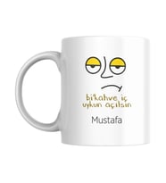 Kişiye Özel Kahve İç Temalı Kupa Bardak