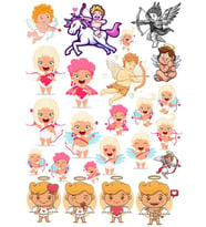 Eros Sticker Set 6 20 Parça Telefon, Tablet, Defter, Laptop Sticker