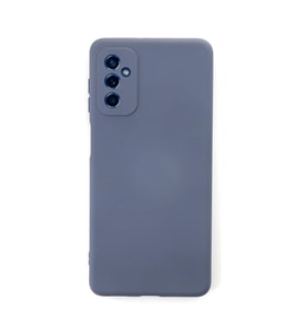 Samsung Galaxy M52 5G Kılıf Nano içi Kadife Silikon - Gri