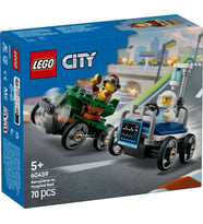 LEGO City 60459 Airplane vs. Hospital Bed Race Car Pack