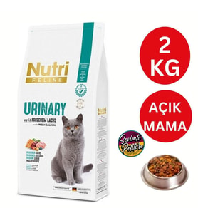 Nutri Feline Böbrek Sağlığı Destekleyici Urinary Somonlu Yetişkin Açık Kedi Maması 2 kg