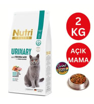 Nutri Feline Böbrek Sağlığı Destekleyici Urinary Somonlu Yetişkin Açık Kedi Maması 2 kg
