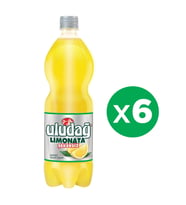 Uludağ Limonata Şekersiz 1 Lt X 6 Adet