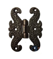 Zamak Kelebek Menteşe - Büyük, 50x67mm, Oksit, 1 Adet