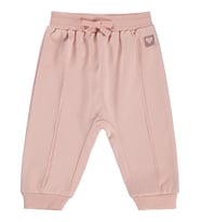 Civil Baby Civil Basic Kalp Etiketli 6-18 Ay Eşofman Altı - Lila (Pudra Pembe)