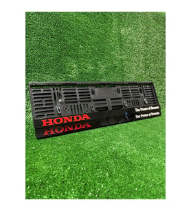 Honda The Power of Dreams Tasarım Kabartma Araba Plakalık