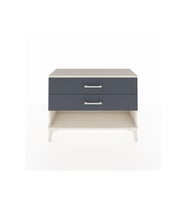 Arges Şifonyer 2 Çekmeceli 88x30x64 Aytaşı-Antrasit