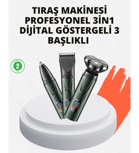 Hareket Halinde Kullanıma Uygun Tıraş Makinesi