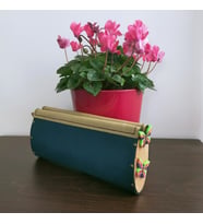 Woodensea Deri Clutch Kadın Çanta   El Çantası  Portföy Çanta El Yapımı