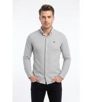 Erkek Spor Slim Fitt Uzun Kol  Gömlek BGL-ST05439
