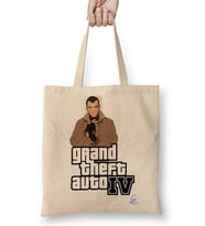 Grand Theft Auto Gta IV Bez Çanta Uzun Saplı